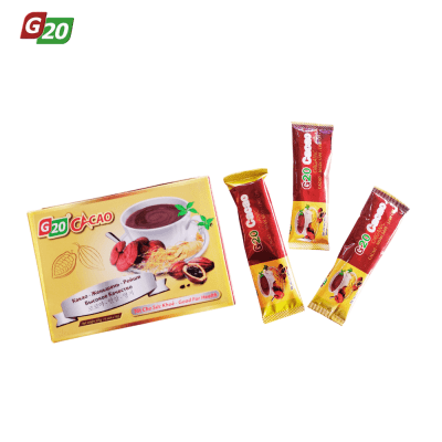 Cacao nhân sâm linh chi - G20 Coffee Buôn Mê Thuột - Hộp 15 gói