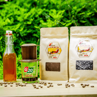 Cà phê hạt Honey - G20 Coffee Buôn Mê Thuột - Bịch 250G