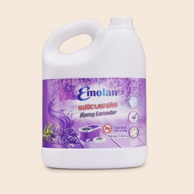 NƯỚC LAU SÀN EMOLAN HƯƠNG LAVENDER 3.5L -  Thùng 6 can.