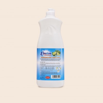 Nước rửa chén Emolan đánh bay dầu mỡ 800ml -  Thùng 16 can.