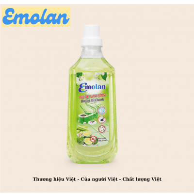 Lau sàn Emolan hương CHANH SẢ 1L -  Thùng 16 can