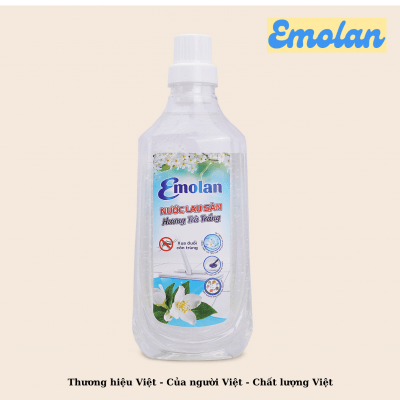 Lau sàn Emolan hương TRÀ TRẮNG 1L 