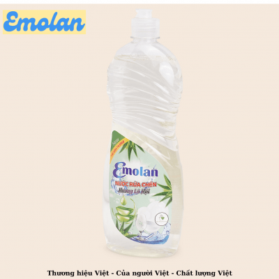 Nước rửa chén Emolan đánh bay dầu mỡ hương LÔ HỘI 800ml -  Thùng 16 can.