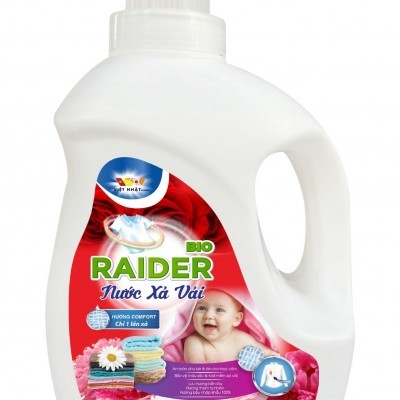 Nước Xả Vải Cao Cấp Bio Raider Hương Comfor 1.8kg Thùng 9 chai