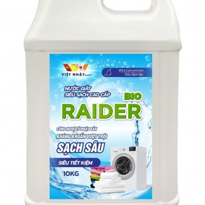 Nước Giặt Siêu Sạch Bio Raider 10kg