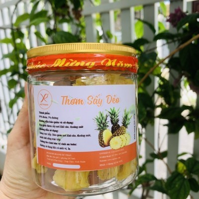 Thơm sấy dẻo muối ớt.