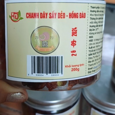 Chanh dây sấy dẻo - Hồng Đào