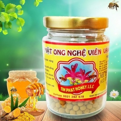 Mật ong nghệ viên vàng Tín Phát (100g)