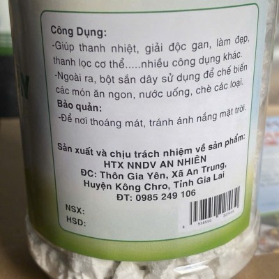 Bột sắn dây Tầm Hưởng (túi/1kg)