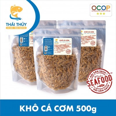 Khô cá cơm Thái Thủy - Gói 500gr - Hải sản sạch, không hóa chất đạt chuẩn OCOP 3*