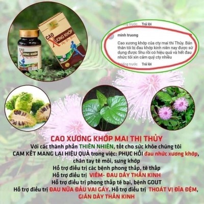 Cao Xương Khớp- Giúp bạn thoát khỏi những cơn đau xương khớp