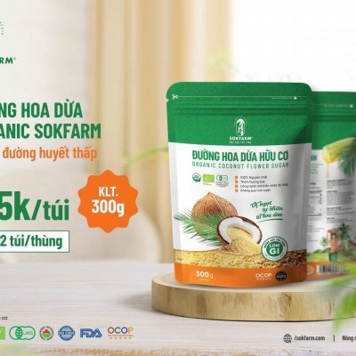 ĐƯỜNG HOA DỪA HỮU CƠ -  300GR