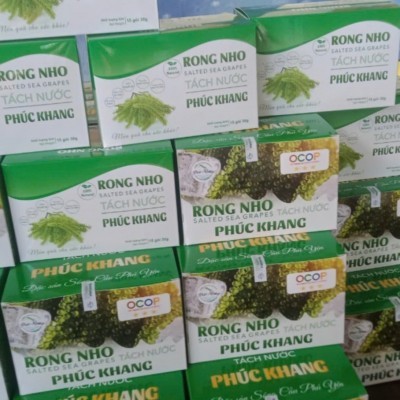 Rong nho tách nước Phúc Khang – Sản phẩm từ thiên nhiên - 500g