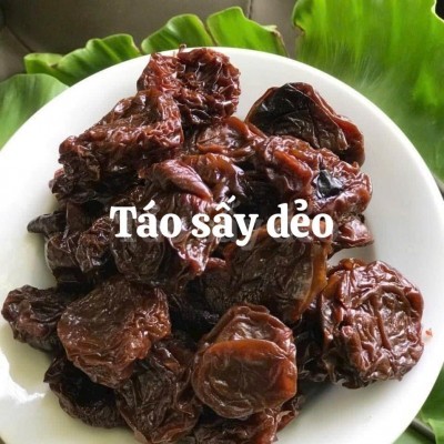 Táo tách hạt sấy mật nho Xứ Phan -Hũ 250 g