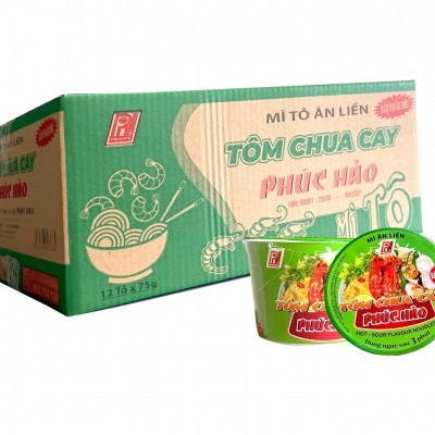 Mì tô ăn liền chua cay Phúc Hảo 