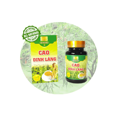 Cao đinh lăng nguyên chất 100gr - Hỗ trợ giảm mệt mỏi, mất ngủ, suy nhược cơ thể