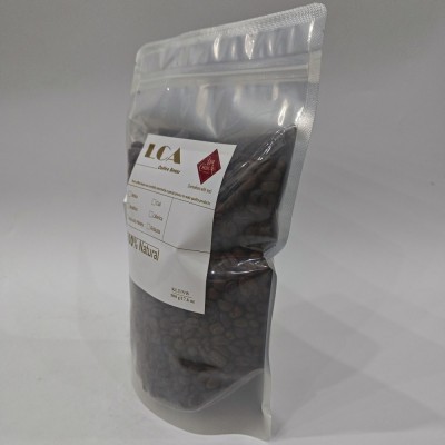 Cà phê hạt rang Robusta nguyên chất Lâm Chấn Âu (500g)