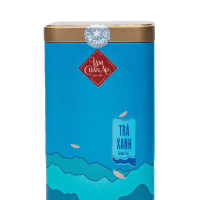 Trà Xanh lon thiếc Lâm Chấn Âu (100g)