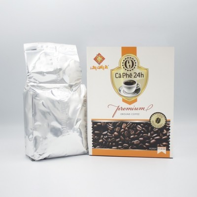 Cà phê 24h (trắng) Lâm Chấn Âu (500g)