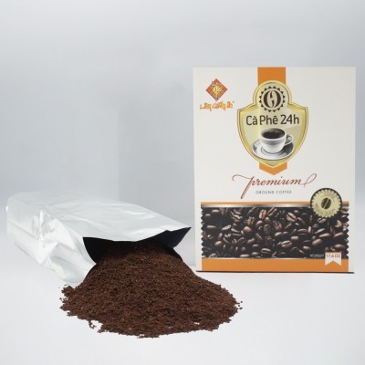 Cà phê 24h (trắng) Lâm Chấn Âu (500g)