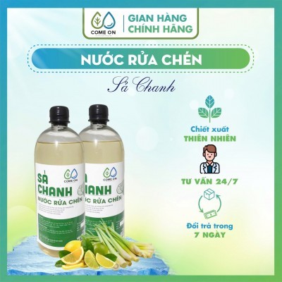 Nước rửa chén sả chanh Oganic Come on 1000ml 