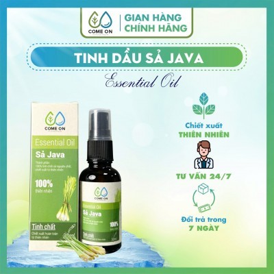 Tính dầu sả java Oganic 30ml - Come-on 