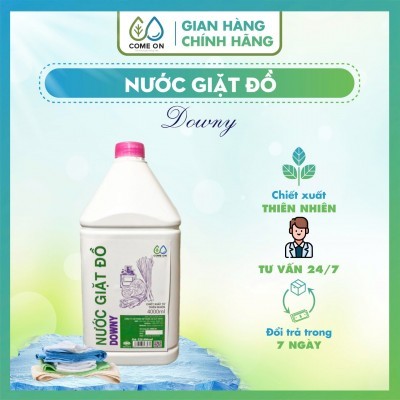 Nước giặt Oganic hương DOWNY Come-on-4000ml