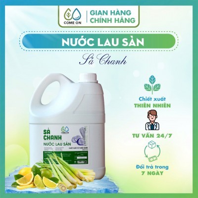 Nước lau sàn sả chanh Oganic Come-on- 5000ml 