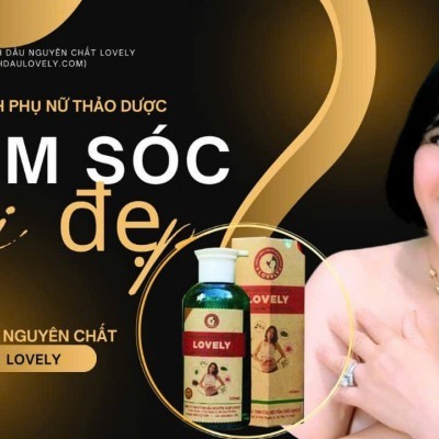 DUNG DỊCH VỆ SINH PHỤ NỮ THẢO DƯỢC LOVELY 500ML