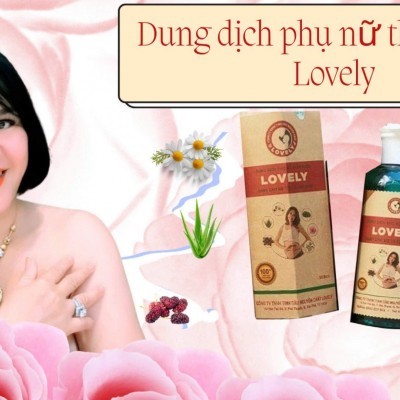 DUNG DỊCH VỆ SINH PHỤ NỮ THẢO DƯỢC LOVELY 500ML