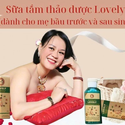 SỮA TẮM THẢO DƯỢC LOVELY DÀNH CHO MẸ TRƯỚC VÀ SAU SINH 500ML