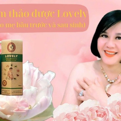 SỮA TẮM THẢO DƯỢC LOVELY DÀNH CHO MẸ TRƯỚC VÀ SAU SINH 500ML