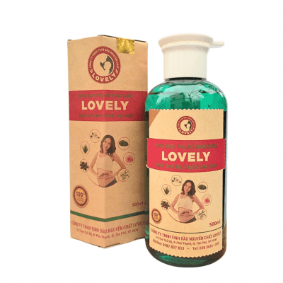 DUNG DỊCH VỆ SINH PHỤ NỮ THẢO DƯỢC LOVELY 500ML