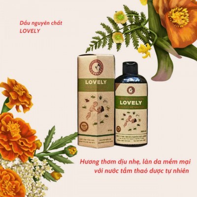 NƯỚC TẮM THẢO DƯỢC LOVELY DÀNH CHO MẸ TRƯỚC VÀ SAU SINH 500ML