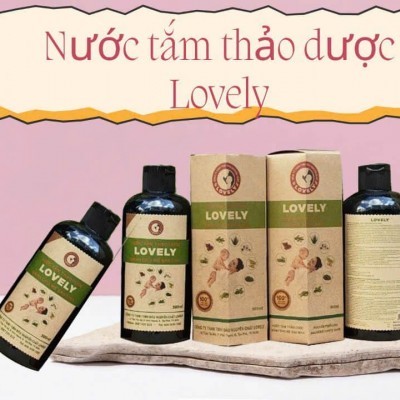 NƯỚC TẮM THẢO DƯỢC LOVELY DÀNH CHO MẸ TRƯỚC VÀ SAU SINH 500ML