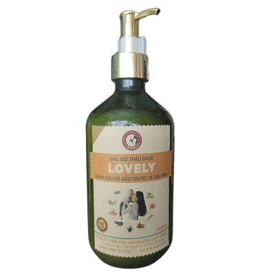 DẦU GỘI THẢO DƯỢC LOVELY DÀNH CHO MẸ BẦU TRƯỚC VÀ SAU SINH 500ML