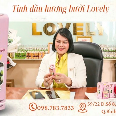 TINH DẦU HƯƠNG BƯỞI LOVELY 30ML 