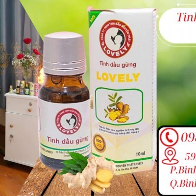 TINH DẦU GỪNG LOVELY 30ML