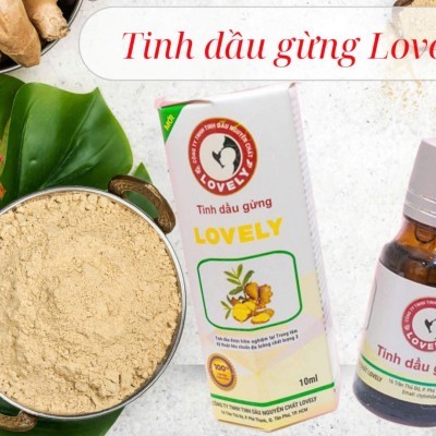 TINH DẦU GỪNG LOVELY 30ML