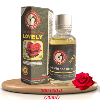 TINH DẦU HOA HỒNG LOVELY 30ML