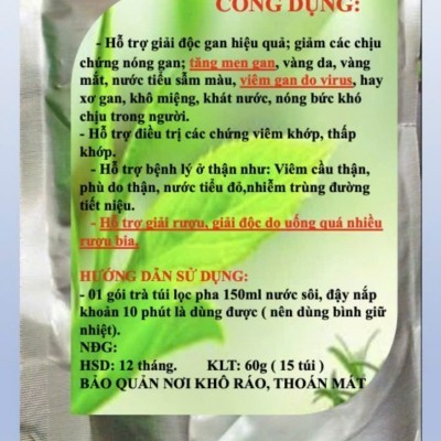 Trà thảo mộc Thanh Can