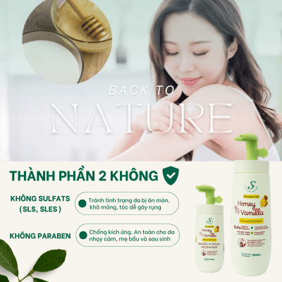 COMBO 5 DẦU GỘI,  DẦU XÃ, SỮA TẮM S' THE HAIR AND BODY