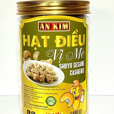 Hạt điều tẩm vị mè 500gr