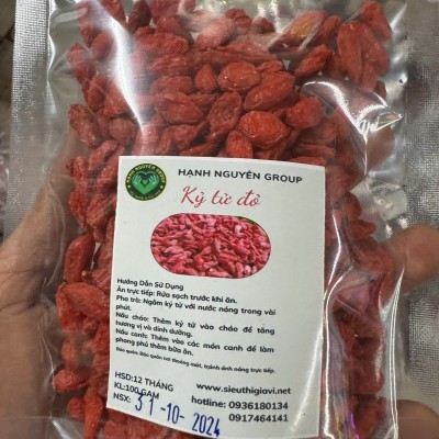 Câu kỷ tử đỏ  túi 100g