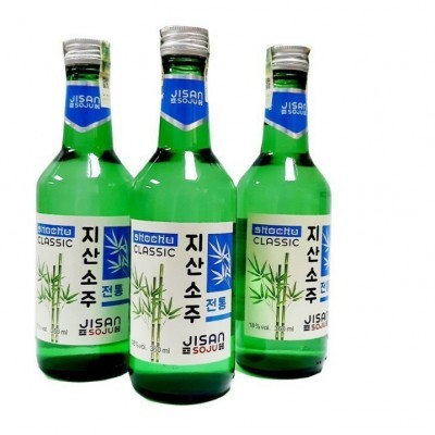 Rượu Jisan Soju (Vị Truyền Thống) -18% vol, 360ml