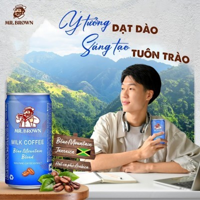 Cafe Sữa Blue Moutain Blend  Mr.Brown 240ml