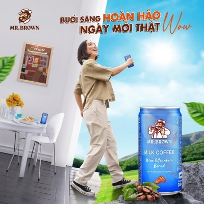 Cafe Sữa Blue Moutain Blend  Mr.Brown 240ml