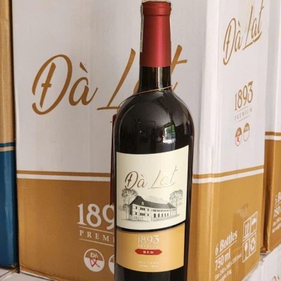 Rượu Vang Đà Lạt Premium 1893 - 12% vol, 750ml