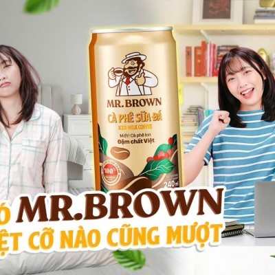 Cafe Sữa Đá Mr.Brown 240ml KT