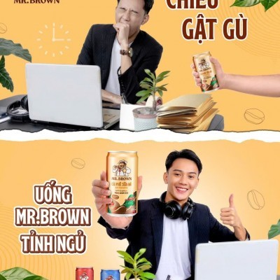 Cafe Sữa Đá Mr.Brown 240ml